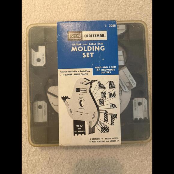 Craftsman Radial & Table Saw Molding Set - Model 9-3218 - Picture 1 of 8